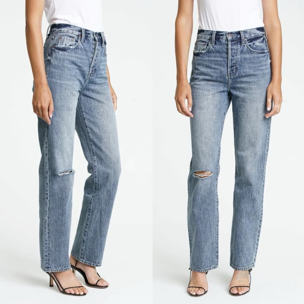 Pistola Cassie High Rise Straight Jeans